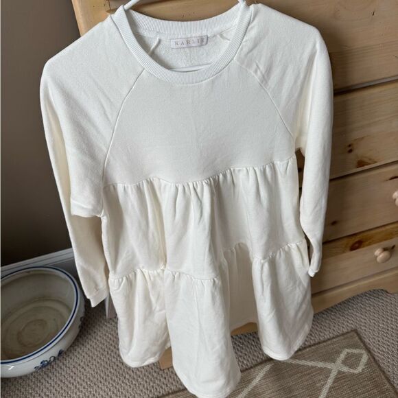 Karlie tiered sweatshirt top/dress - Picture 1 of 3